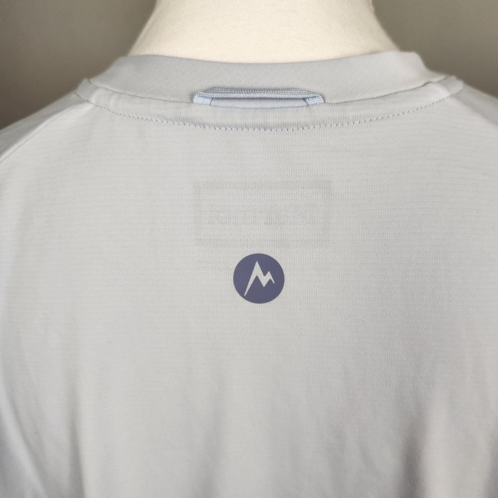 Marmot Women's Short Sleeve AirExchange Crew Neck Sun Shirt Tech Size Medium - Picture 3 of 14